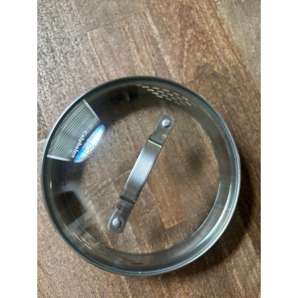 Calphalon Glass Replacement Lid 7" Outside, 6.5" Inner Rim - 1082920 - Picture 4 of 8